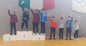 La premiazione di Andrea Gatti